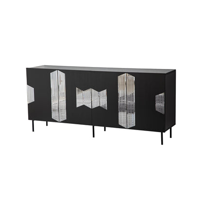 Μπουφές Μαύρο
Fume 180x40x80cm | 552NOS1812