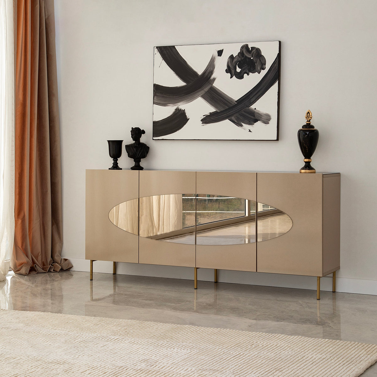 Μπουφές Bronze
Χρυσό 180x40x80cm | 552NOS1814
