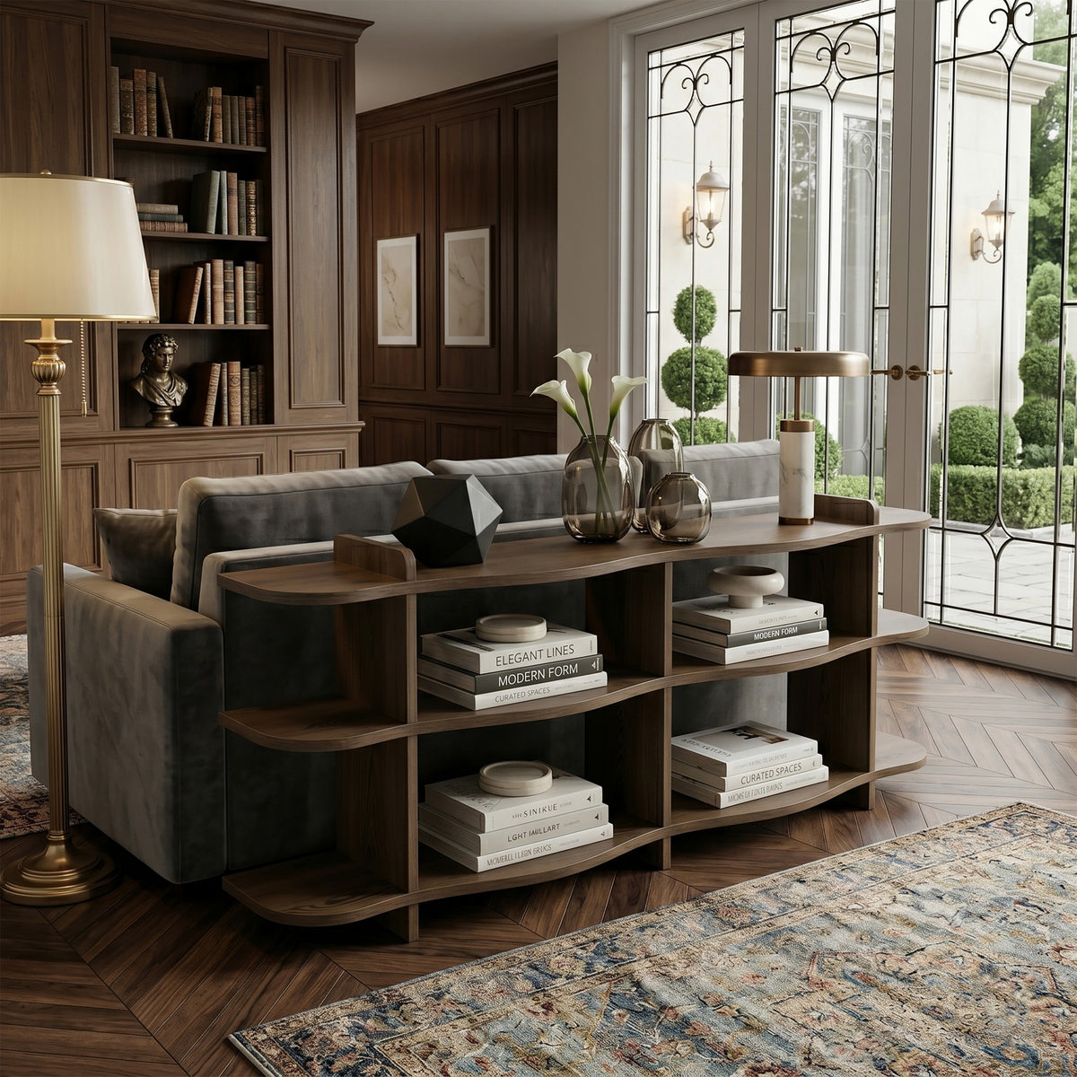Κονσόλα Μπουφές 170x65x30 εκ Καρυδί 552NOS1816