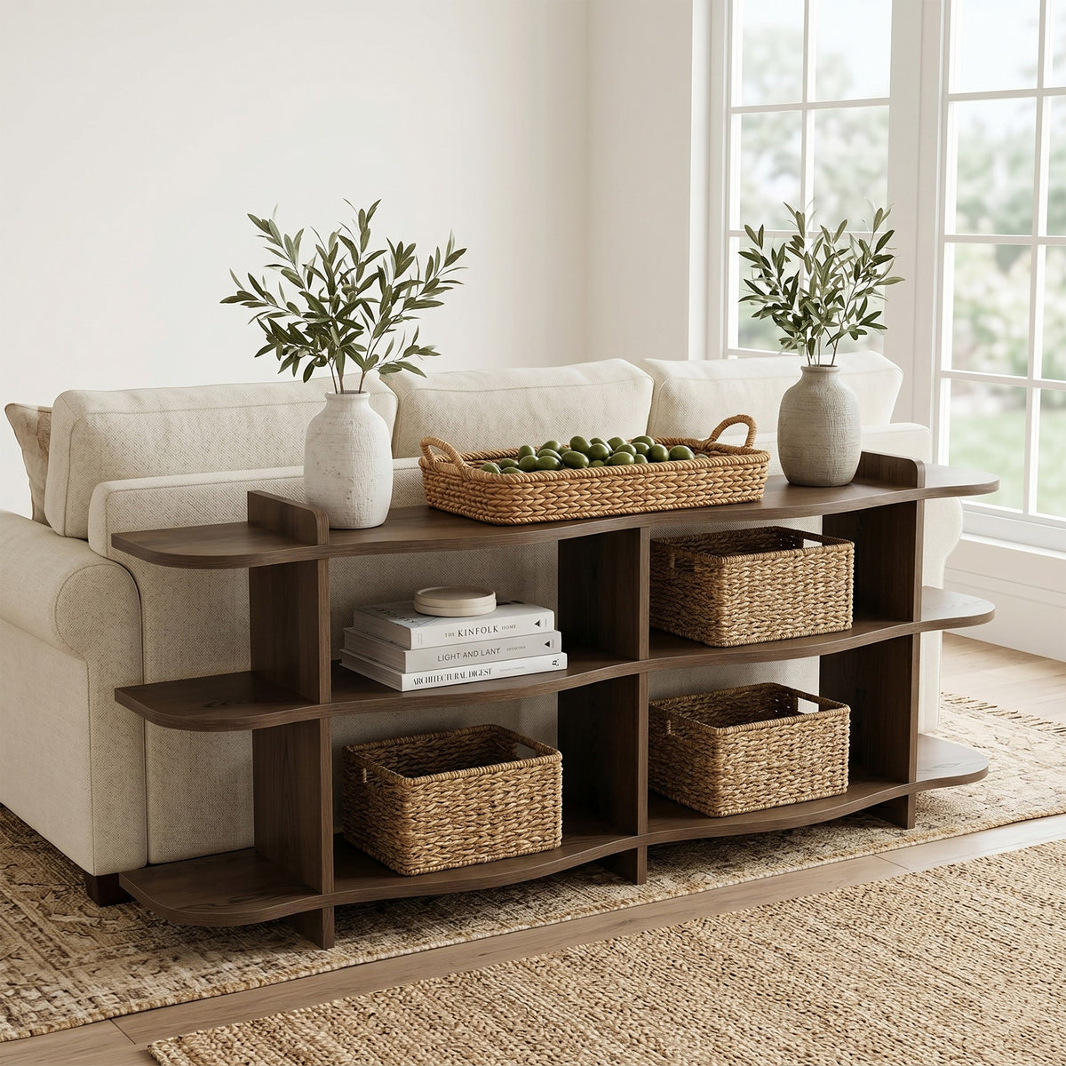 Κονσόλα Μπουφές 170x65x30 εκ Καρυδί 552NOS1816