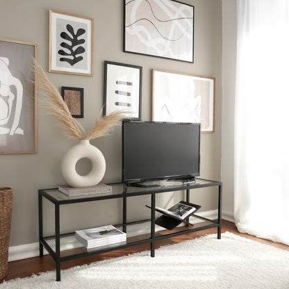 Έπιπλο Τηλεόρασης TV Βάση Σύνθεση Matte Μαύρο | 552NOS2219