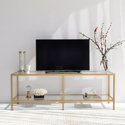 Έπιπλο Τηλεόρασης TV Βάση Σύνθεση Χρυσό | 552NOS2223