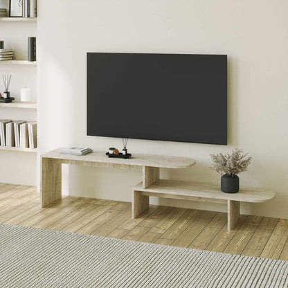 Έπιπλο Τηλεόρασης TV Βάση Σύνθεση Travertine | 552NOS2591