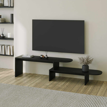 Έπιπλο Τηλεόρασης TV Βάση Σύνθεση Μαύρο | 552NOS2593