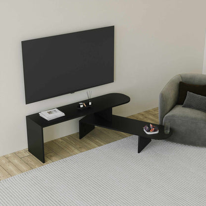 Έπιπλο Τηλεόρασης TV Βάση Σύνθεση Μαύρο | 552NOS2593
