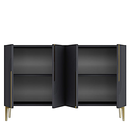 Μπουφές Ανθρακί
Χρυσό 120x32x75cm | 555CHM1351