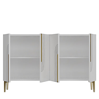 Μπουφές Λευκό
Χρυσό 120x32x75cm | 555CHM1352