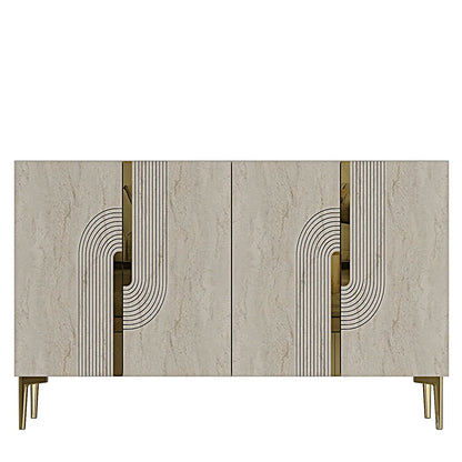 Μπουφές Λευκό
Τραβερτίνη
Χρυσό 120x32x75cm | 555CHM1353
