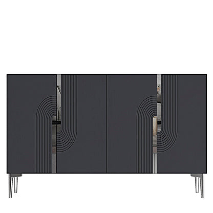 Μπουφές Ανθρακί
Ασημί 120x32x75cm | 555CHM1354