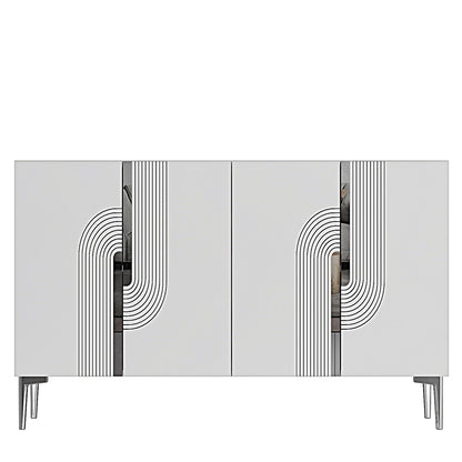 Μπουφές Λευκό
Ασημί 120x32x75cm | 555CHM1355