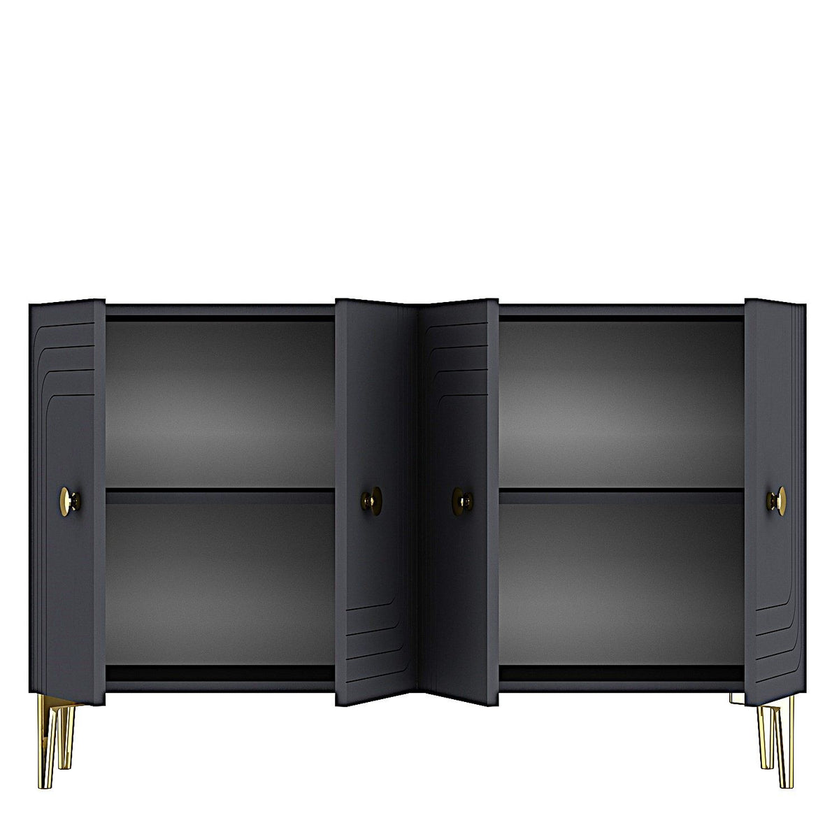 Μπουφές Ανθρακί
Χρυσό 120x32x75cm | 555CHM1357