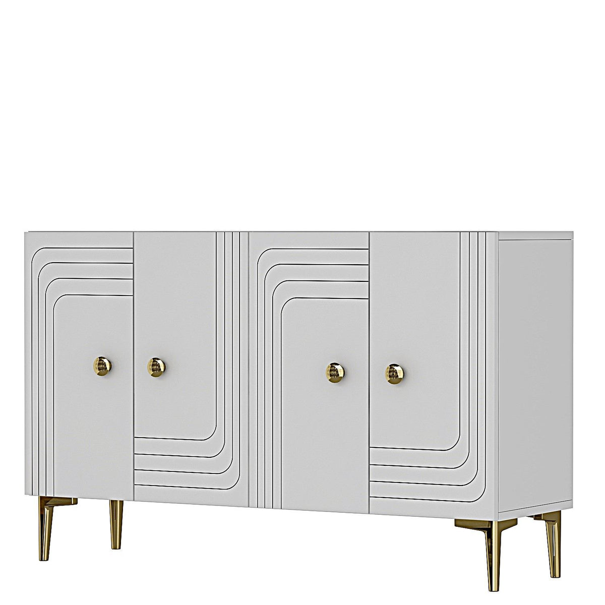 Μπουφές Λευκό
Χρυσό 120x32x75cm | 555CHM1358