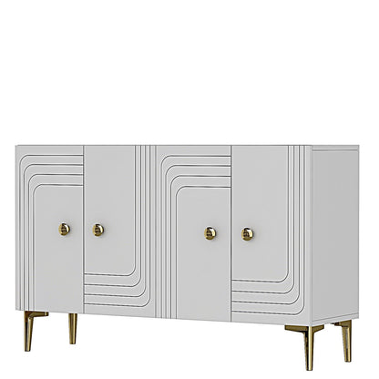 Μπουφές Λευκό
Χρυσό 120x32x75cm | 555CHM1358