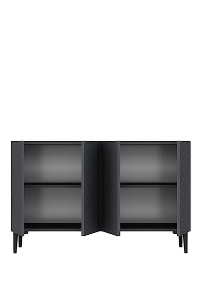 Μπουφές Ανθρακί 120x32x75cm | 555CHM1360