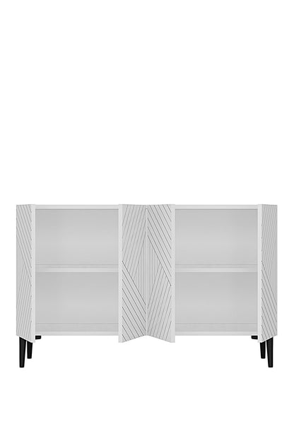 Μπουφές Λευκό 120x32x75cm | 555CHM1361