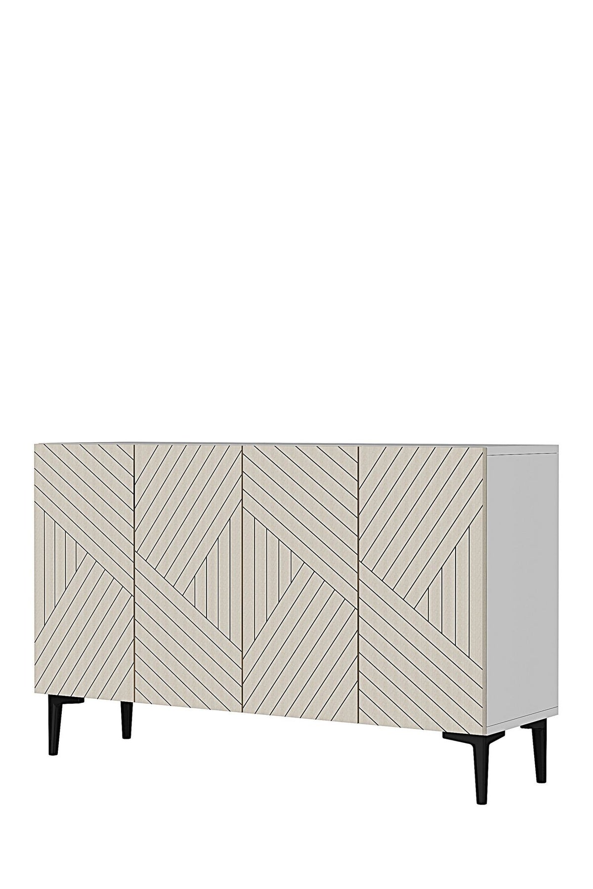 Μπουφές Λευκό
Τραβερτίνη 120x32x75cm | 555CHM1362