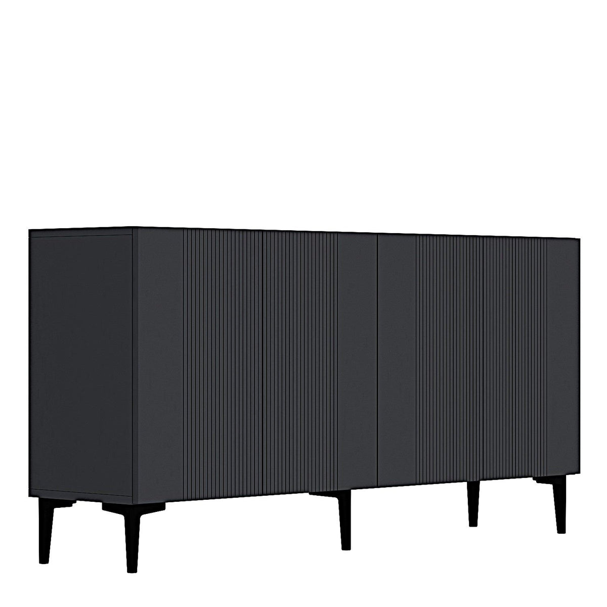 Μπουφές Ανθρακί 150x32x75cm | 555CHM1363