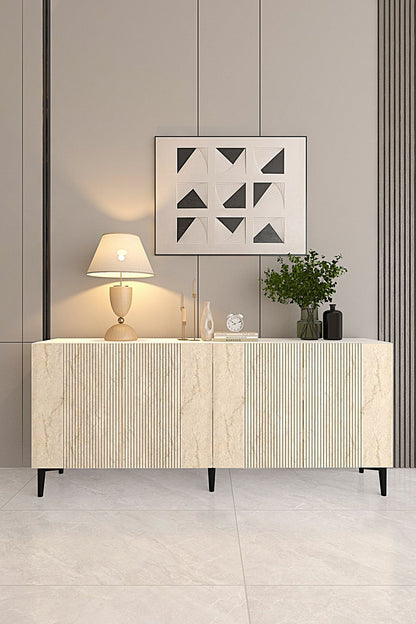 Μπουφές Λευκό
Τραβερτίνη 150x32x75cm | 555CHM1365