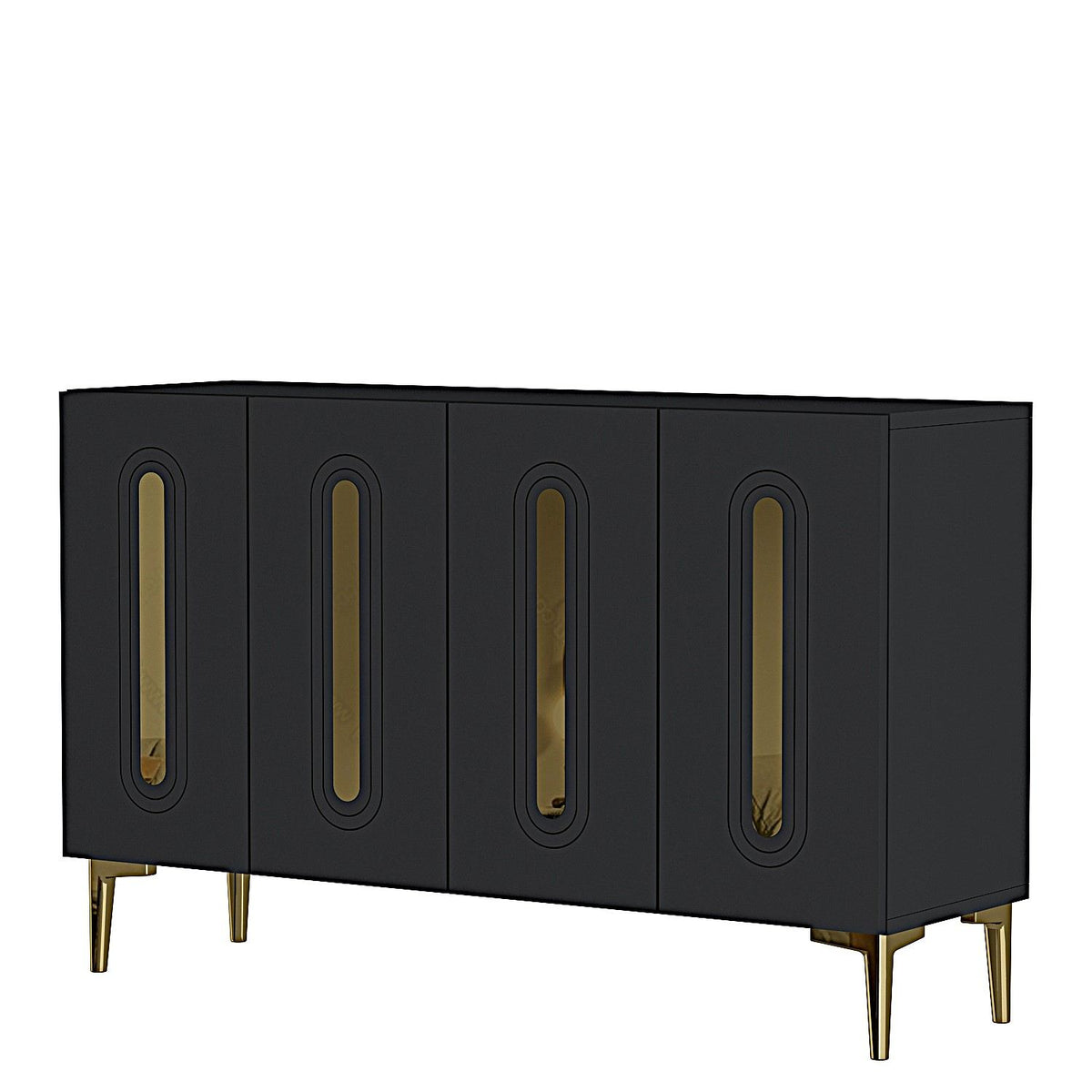 Μπουφές Ανθρακί
Χρυσό 120x32x75cm | 555CHM1369