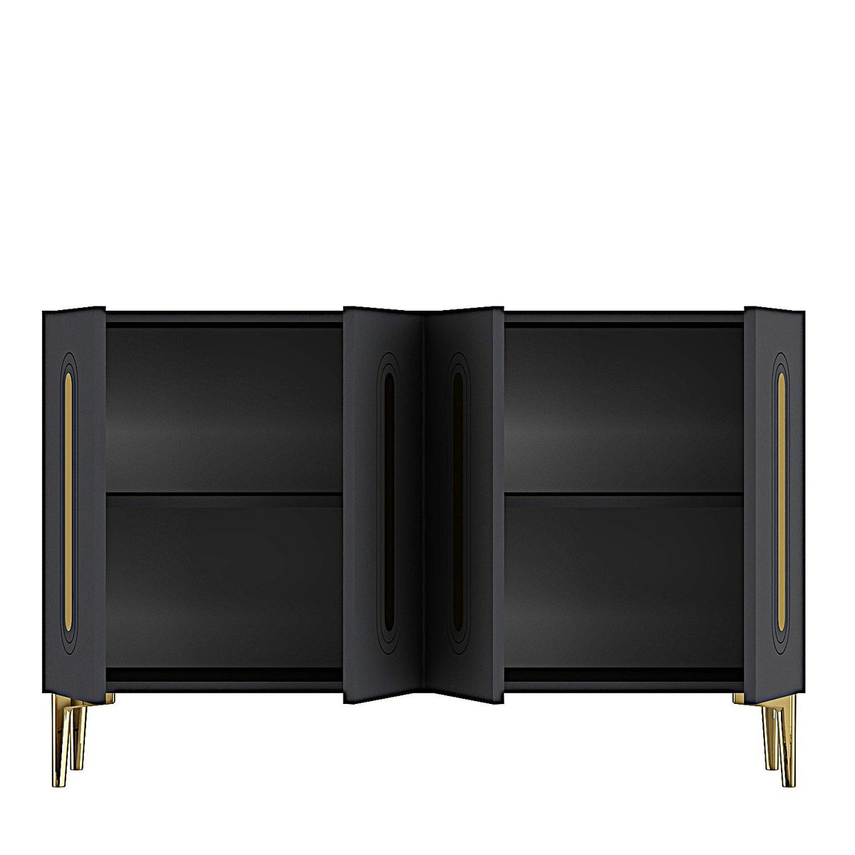 Μπουφές Ανθρακί
Χρυσό 120x32x75cm | 555CHM1369