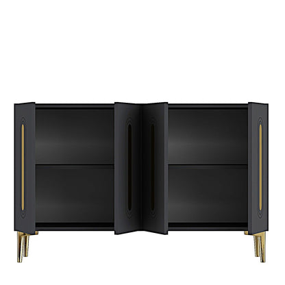 Μπουφές Ανθρακί
Χρυσό 120x32x75cm | 555CHM1369