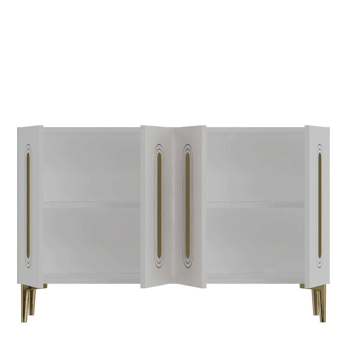 Μπουφές Λευκό
Χρυσό 120x32x75cm | 555CHM1370
