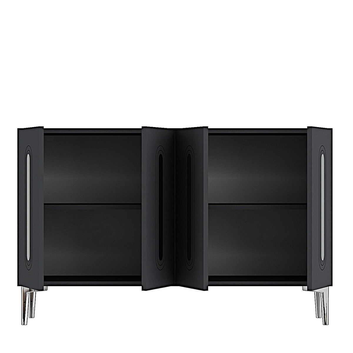 Μπουφές Ανθρακί
Ασημί 120x32x75cm | 555CHM1372