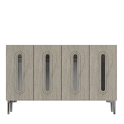 Μπουφές Λευκό
Τραβερτίνη
Ασημί 120x32x75cm | 555CHM1374