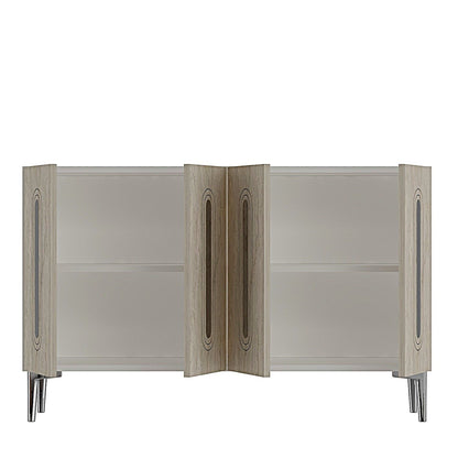 Μπουφές Λευκό
Τραβερτίνη
Ασημί 120x32x75cm | 555CHM1374