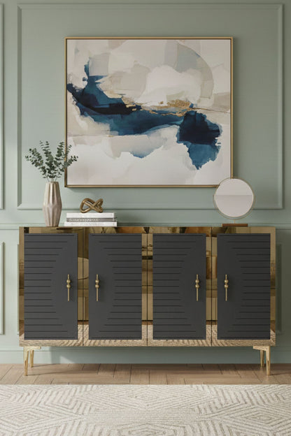 Μπουφές Ανθρακί
Χρυσό 120x32x75cm | 555CHM1375