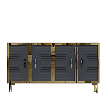 Μπουφές Ανθρακί
Χρυσό 120x32x75cm | 555CHM1375