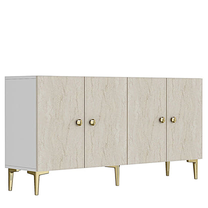 Μπουφές Λευκό
Τραβερτίνη
Χρυσό 150x32x75cm | 555CHM1383