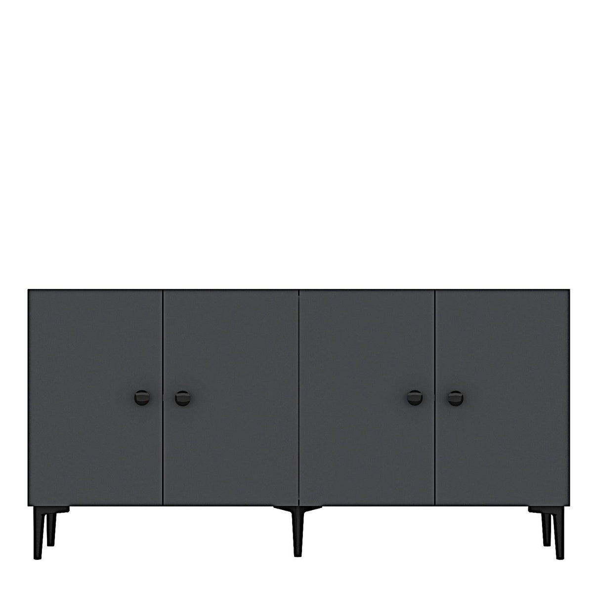 Μπουφές Ανθρακί 150x32x75cm | 555CHM1384