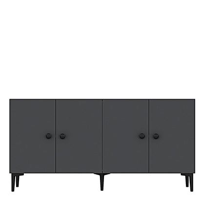 Μπουφές Ανθρακί 150x32x75cm | 555CHM1384