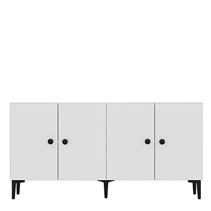 Μπουφές Λευκό 150x32x75cm | 555CHM1385
