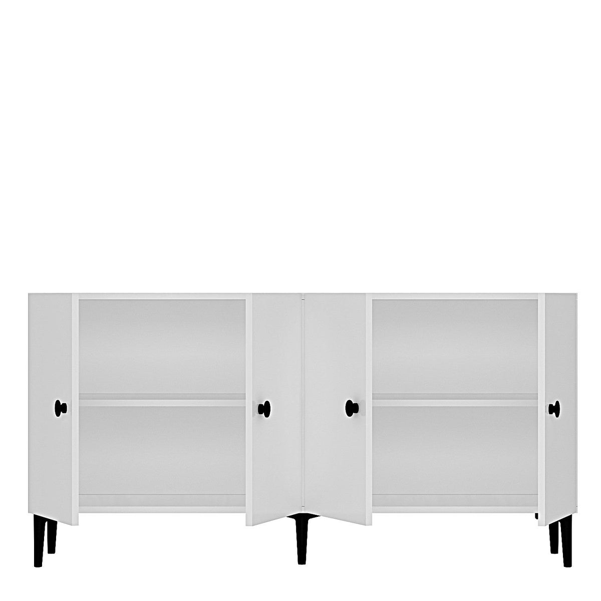 Μπουφές Λευκό 150x32x75cm | 555CHM1385