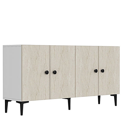Μπουφές Λευκό
Τραβερτίνη 150x32x75cm | 555CHM1386