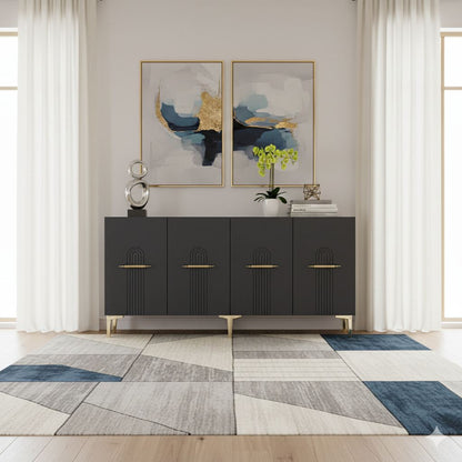 Μπουφές Ανθρακί
Χρυσό 150x32x75cm | 555CHM1387