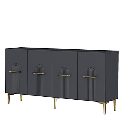 Μπουφές Ανθρακί
Χρυσό 150x32x75cm | 555CHM1387