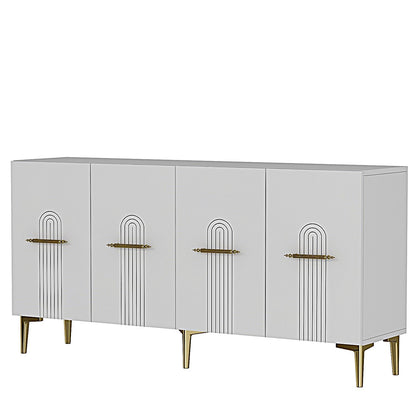 Μπουφές Λευκό
Χρυσό 150x32x75cm | 555CHM1388
