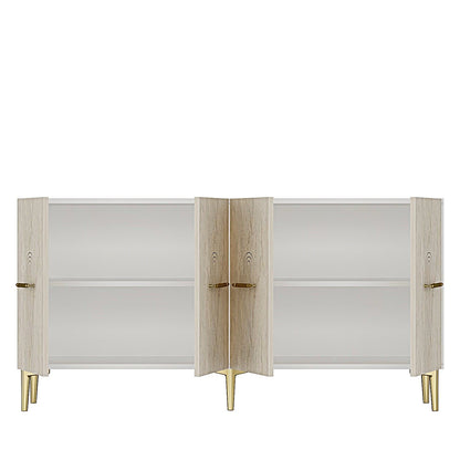 Μπουφές Λευκό
Τραβερτίνη
Χρυσό 150x32x75cm | 555CHM1389