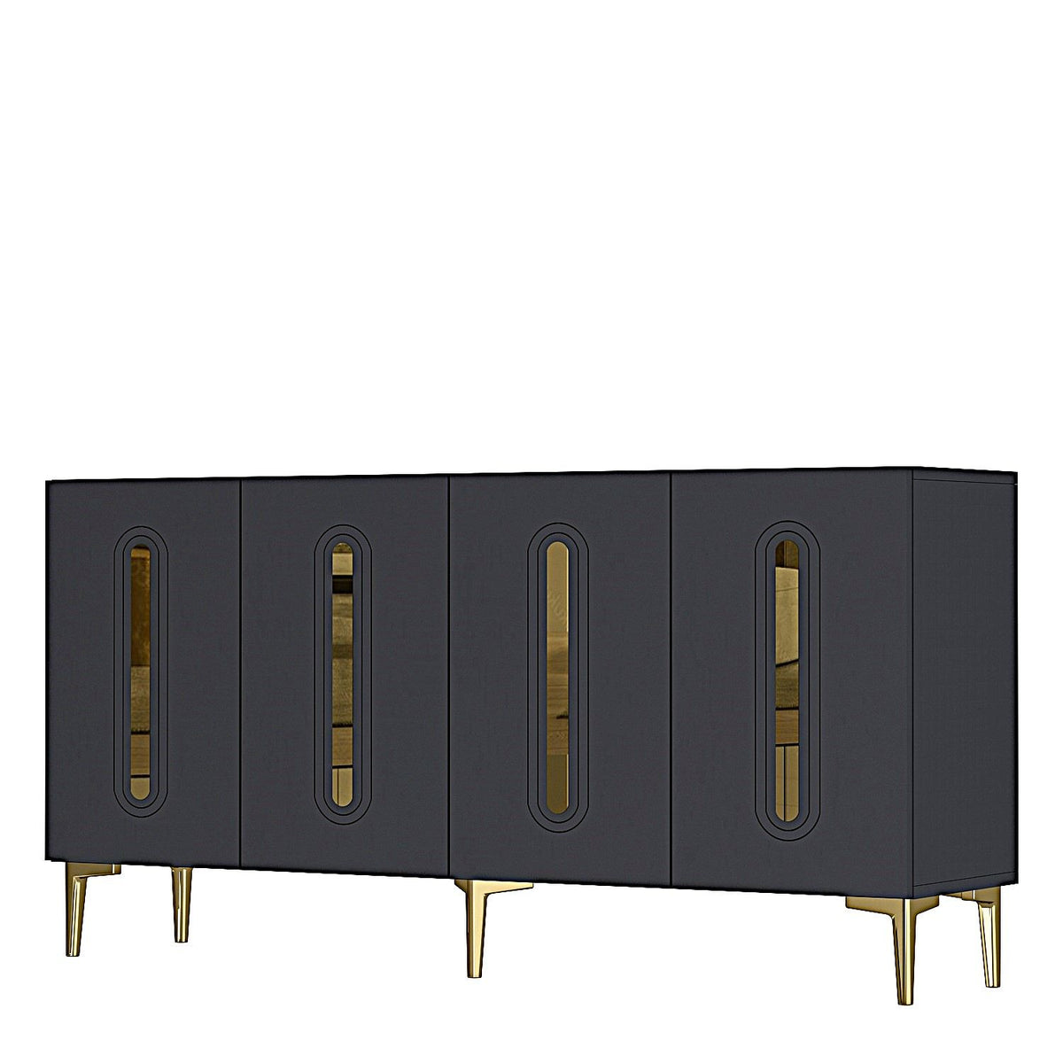 Μπουφές Ανθρακί
Χρυσό 150x32x75cm | 555CHM1390
