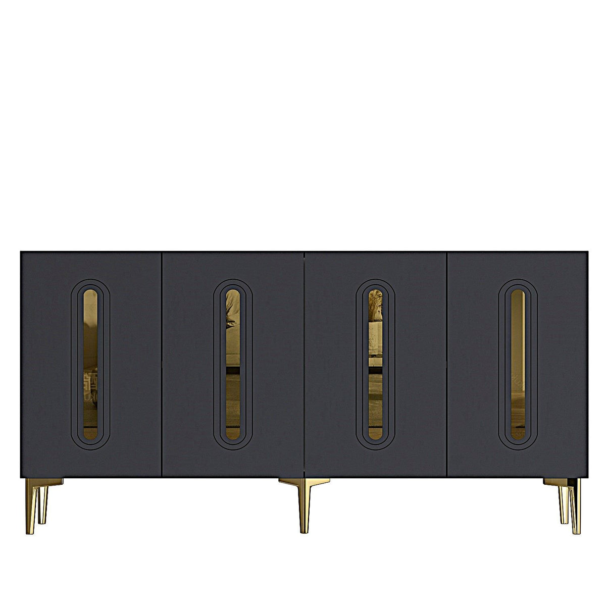 Μπουφές Ανθρακί
Χρυσό 150x32x75cm | 555CHM1390