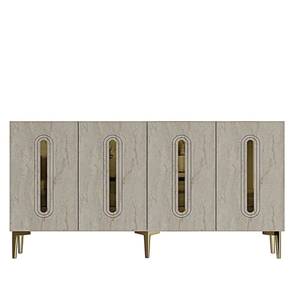 Μπουφές Λευκό
Τραβερτίνη
Χρυσό 150x32x75cm | 555CHM1392