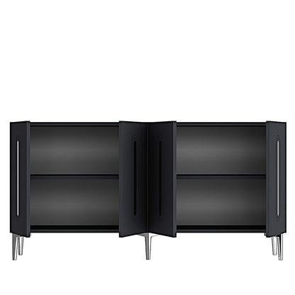 Μπουφές Ανθρακί
Ασημί 150x32x75cm | 555CHM1393