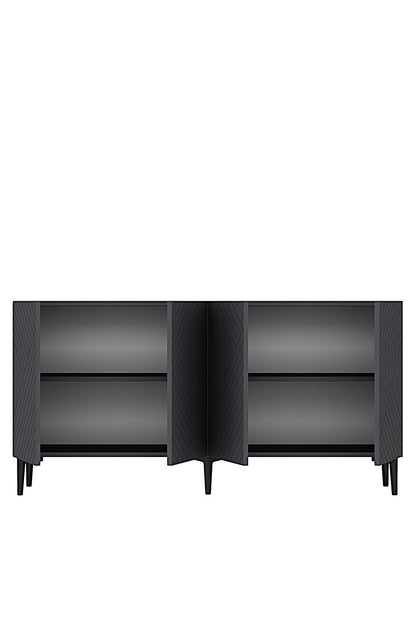 Μπουφές Ανθρακί 150x32x75cm | 555CHM1399