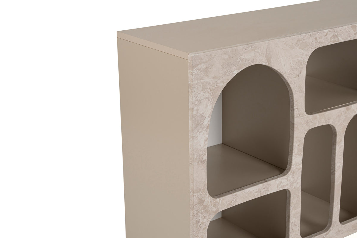 Μπουφές Traverten Μάρμαρο 
Sandstone 120x37x74cm | 563NRD1104