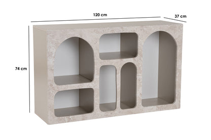Μπουφές Traverten Μάρμαρο 
Sandstone 120x37x74cm | 563NRD1104
