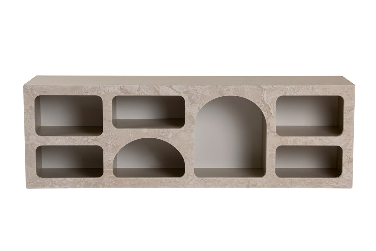Μπουφές Traverten Μάρμαρο 
Sandstone 160x40x51cm | 563NRD1106