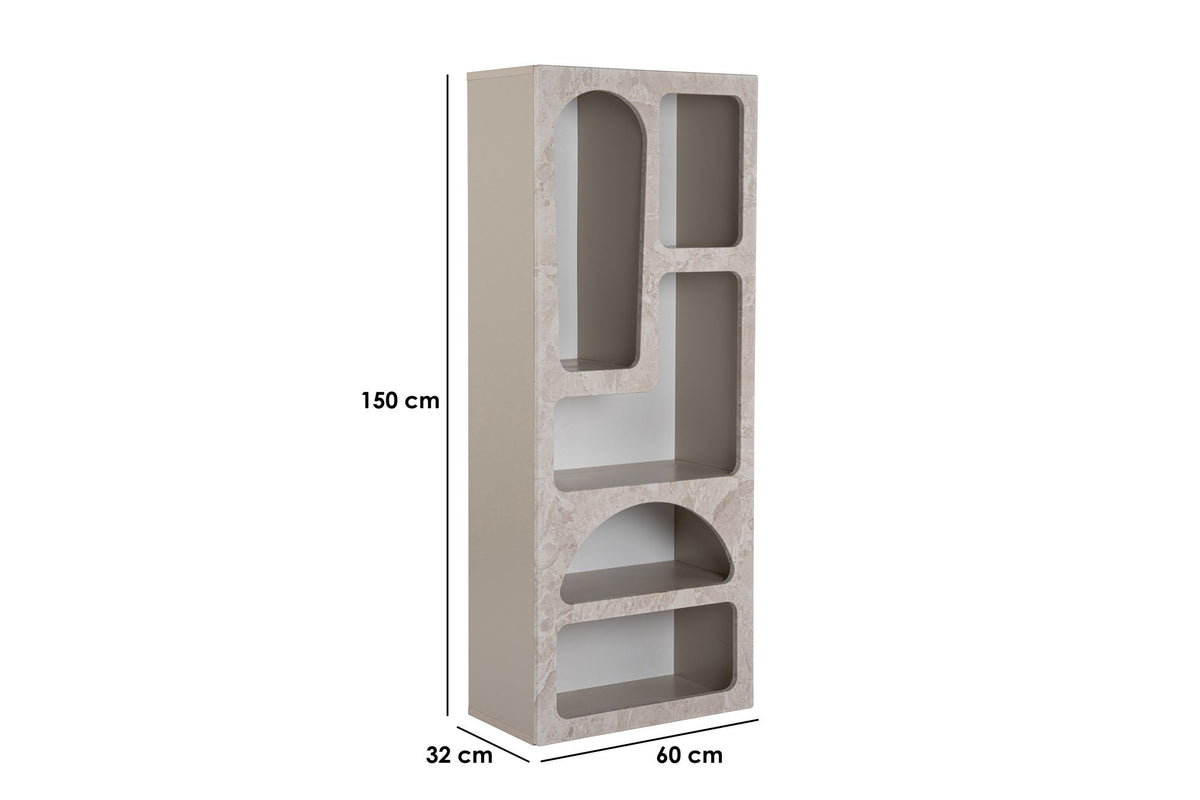 Βιβλιοθήκη 60 × 32 × 150 εκ. Traverten Marble Sandstone GR563NRD1302